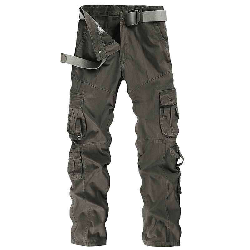 Title 2, Outdoor-overall voor heren, casual broek in mil...