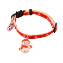 Christmas Snowman Collar
