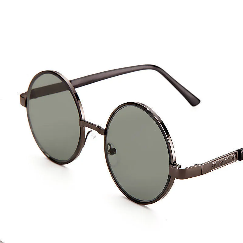 Crystal Flat Glasses Unpredictable Male Round Stone Mirror Female Eye-catching Eye Care - Red