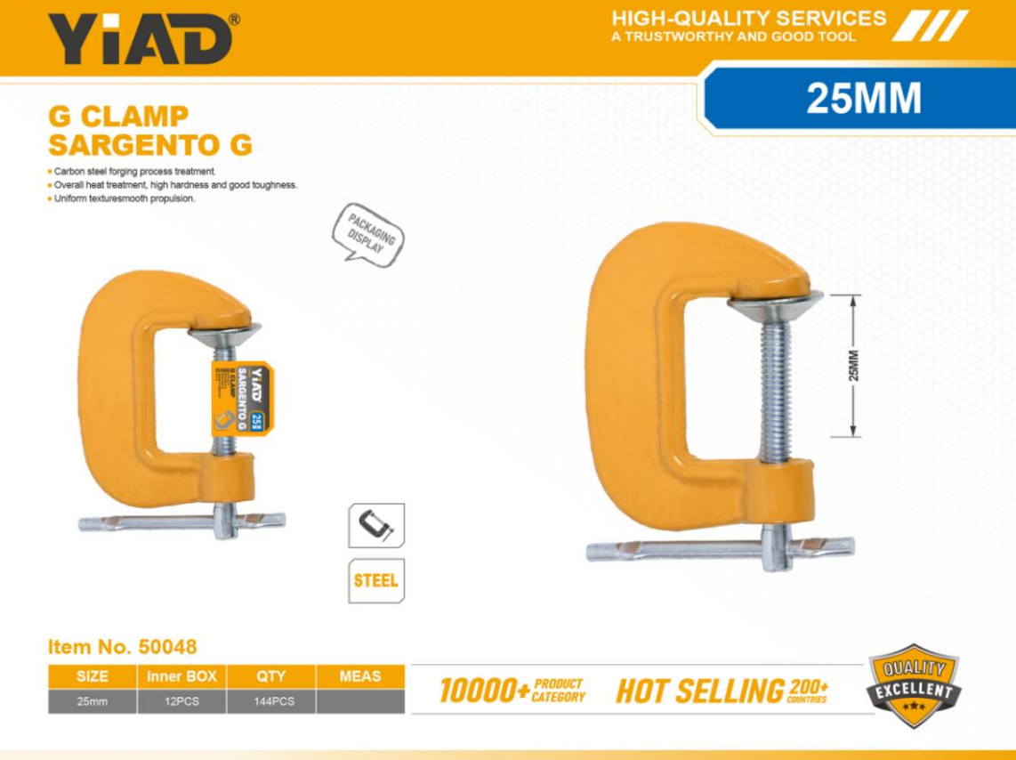 G Clamp  – Only Support Self-pickup, Free Shipping Price Is Anti-auction Pric