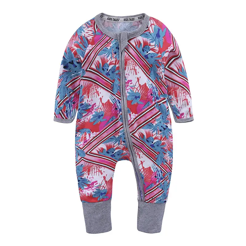 Men's And Women's Treasure Double Zipper Bodysuit Korean Style