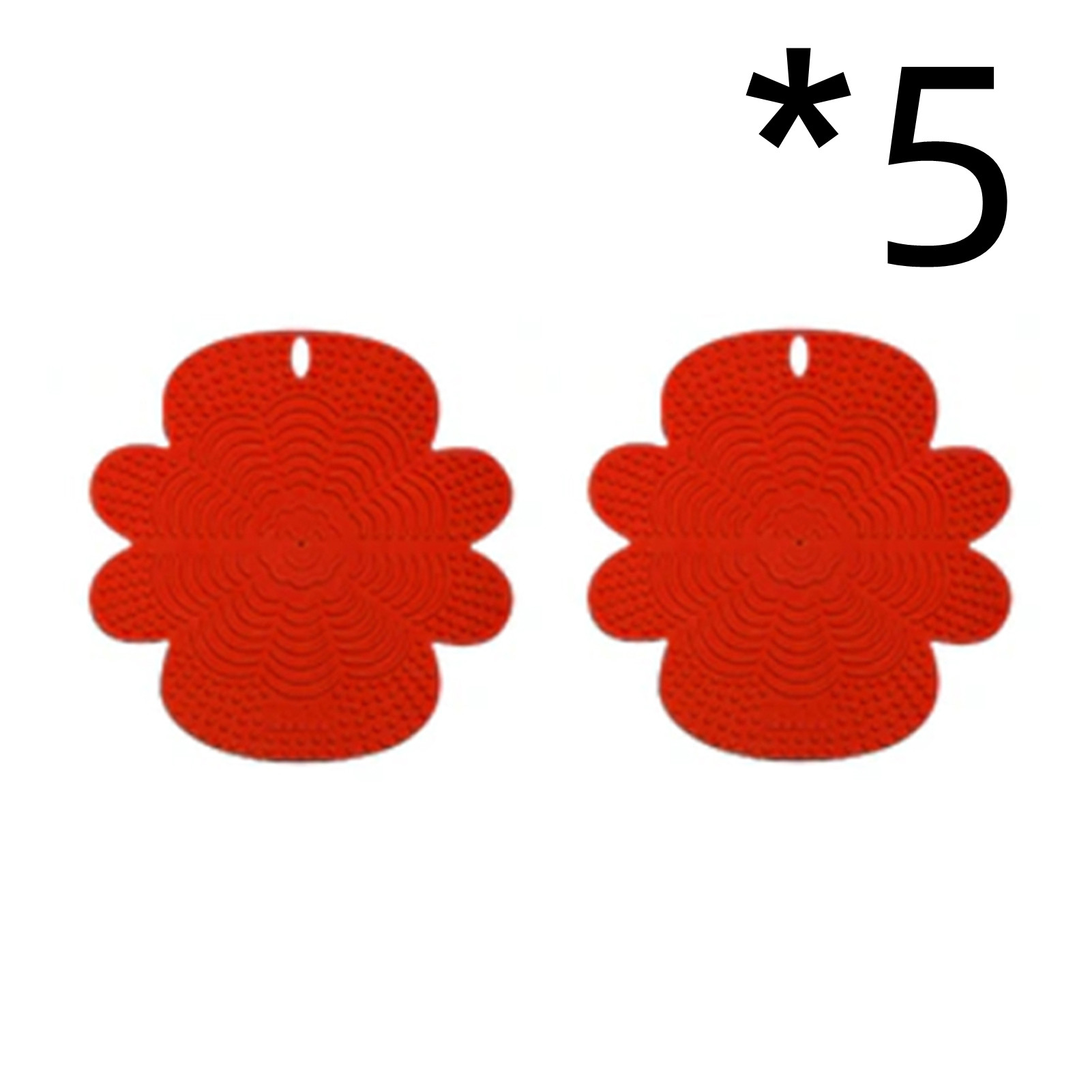 5pcs Red