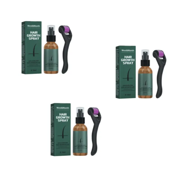 Beard Growth Spray Set Nourishing Moisturizing 3Suit - Shop at LoveMi