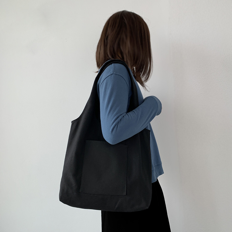 All-match One-shoulder Tote Bag For Students