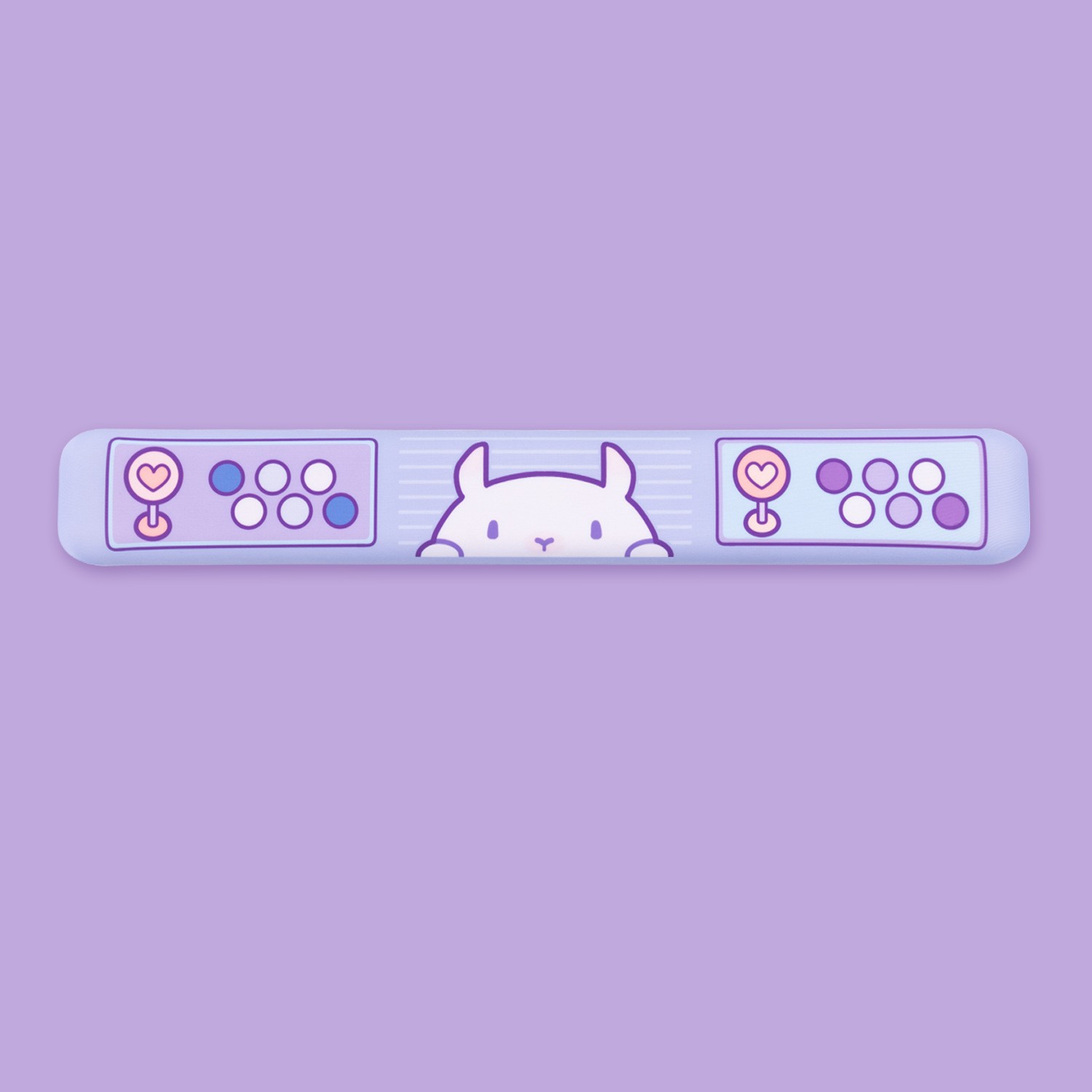 Computer Desk Mat | Cute Bunny Retro Game Console