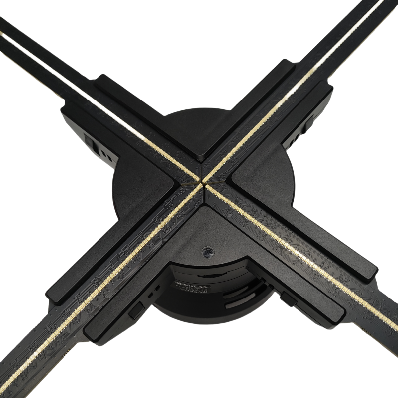 3Dhologramfan, 60cm 3Dhologramfan Projector HD 720 LED Holographic Christmas Tree Advertising Display With Remote Bluetooth WiFi, Video Library For Business,Bar,Halloween Missyou 23.6 Inch