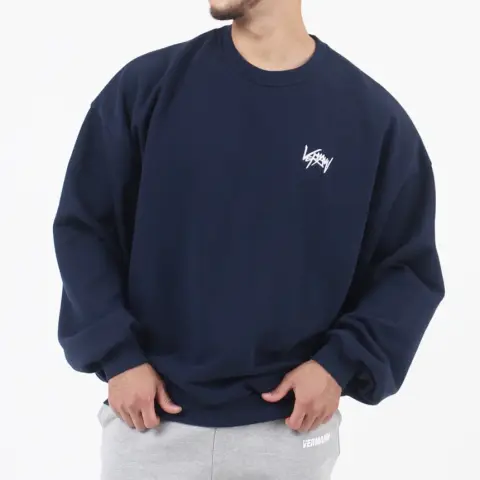 Men in Loose and Heavy Hoodies