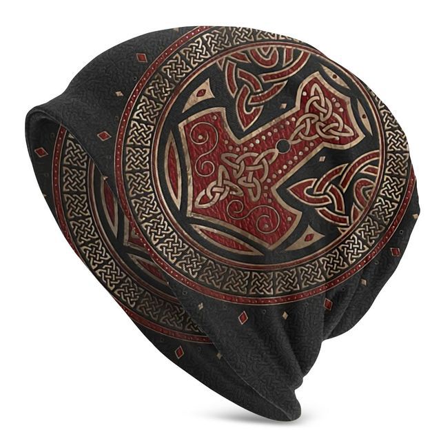 Fashion Creative Print Men's Women's Knitted Hat — foto 3