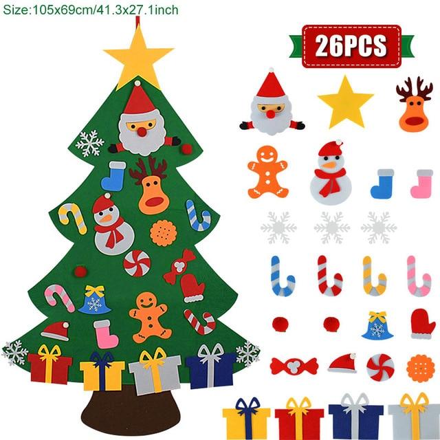 Children's Handmade Puzzle Pendant Christmas Tree – Style 1, 1PC