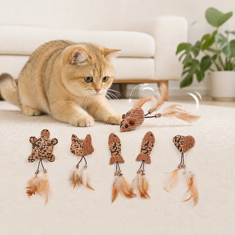 Cat Toys, Self-amusing Wand