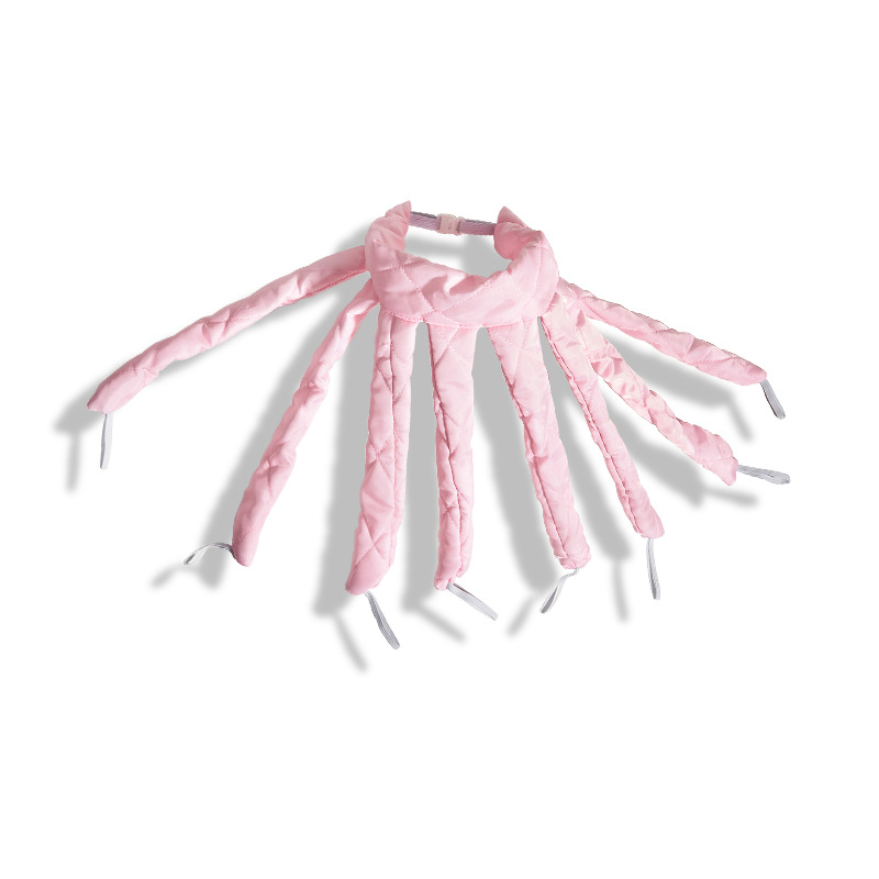 Curlers Curling Rod Ribbon Headband Silk Hair Rollers DIY Hairstyle Tools For Women Pink - Shop at LoveMi