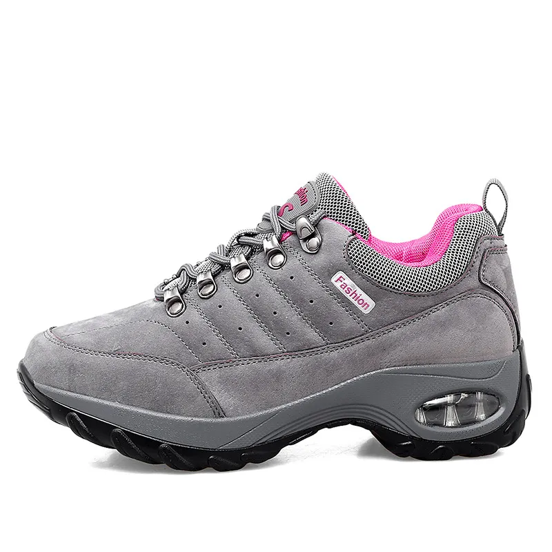 Sneakers Air Cushion Sole Casual Shoes - Red
