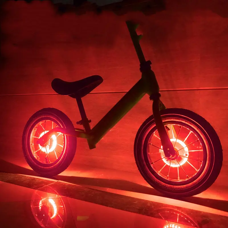 Children's Balance Bike Flower Drum Bicycle Wind
