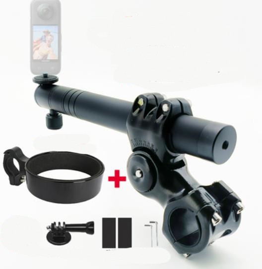 Bicycle Mobile Phone Selfie Stick Bracket Panoramic Telescopic Anti-shake Cloud Head - Image 8
