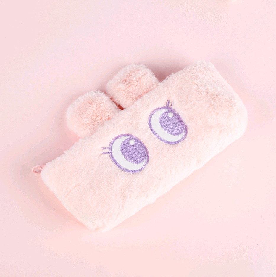 Cute Plush Animal Pencil Cases