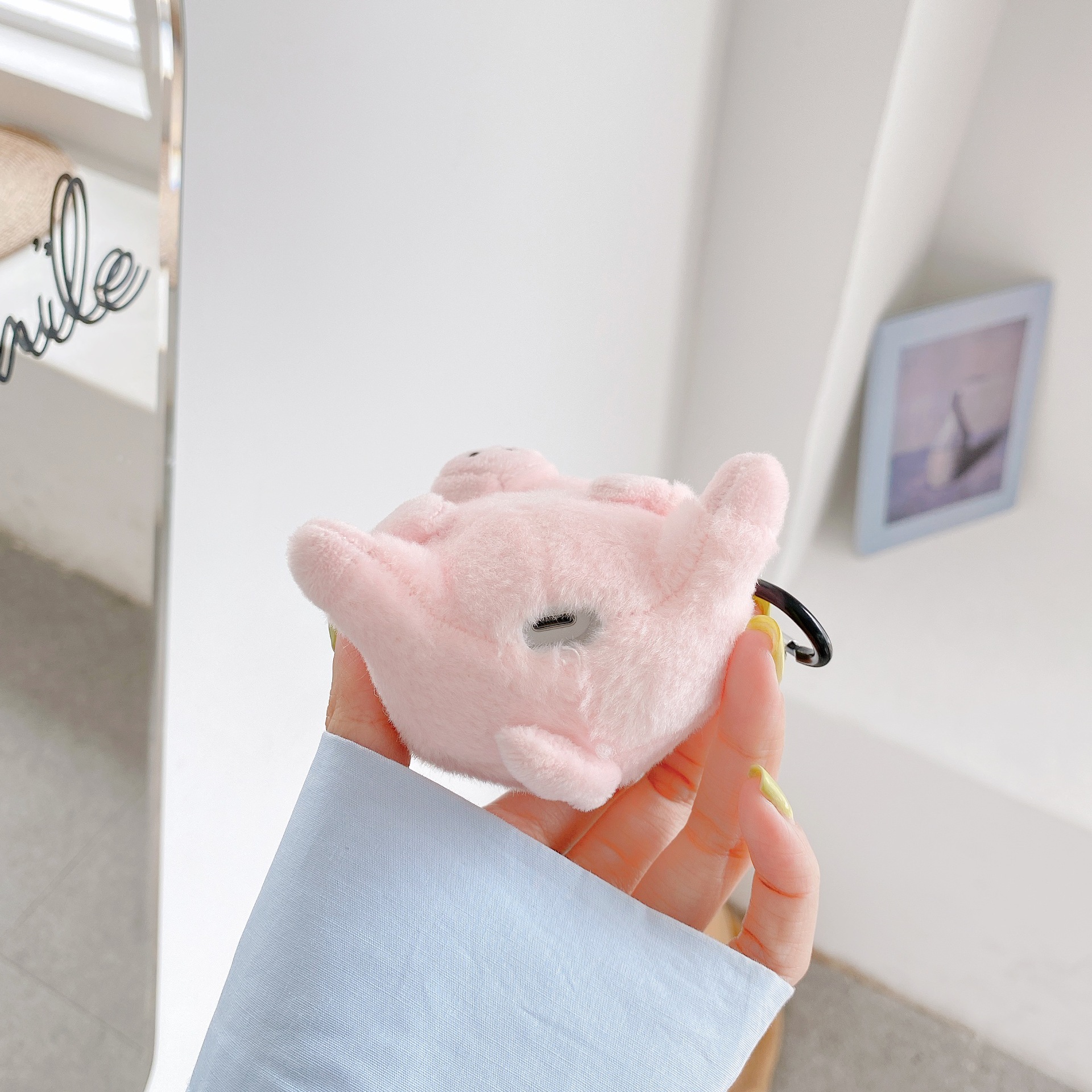 Wireless Bluetooth Cartoon Plush Earphone Box