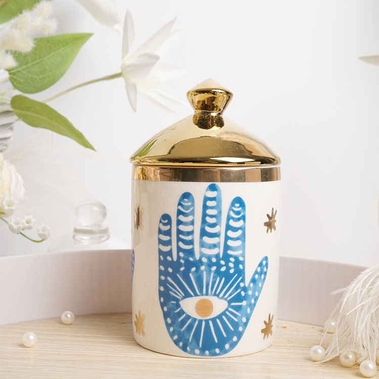 Handprint Small Jar