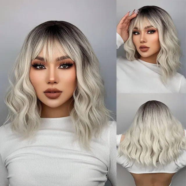 Women's Wig Short Hair Dyeing - Shop at LoveMi