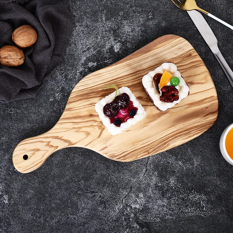 Olive Wood Irregular Cutting Board