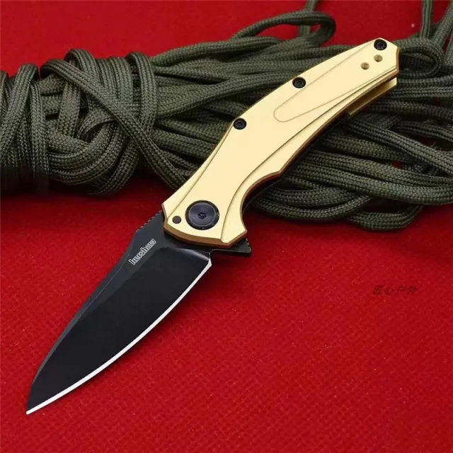 Wilderness Camping Self defense Portable Folding Knife EDC Fruit Apricot - Shop at LoveMi