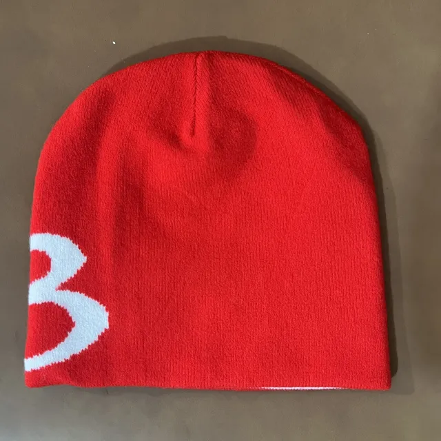 Love You Knitted Cold Hat Network Trend Phrase Original Design Red - Shop at LoveMi