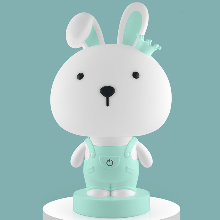 Rabbit desk lamplight blue