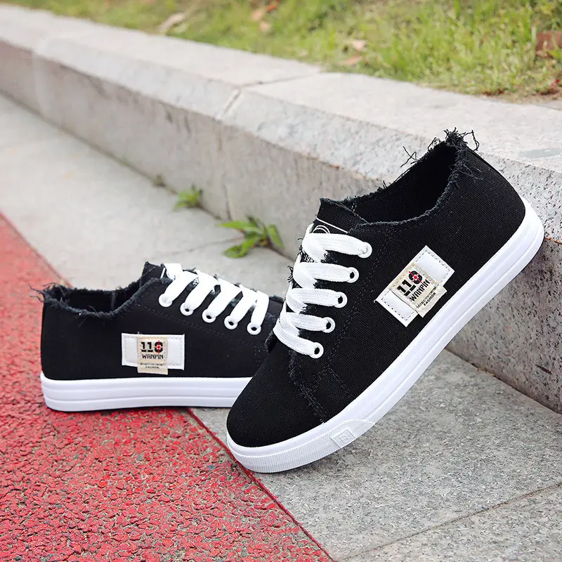 Korean Women's Canvas Shoes Breathable Student Casual Shoes