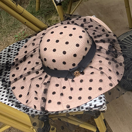 Sun-shading And Sun-protecting Big Hat For Seaside Vacation