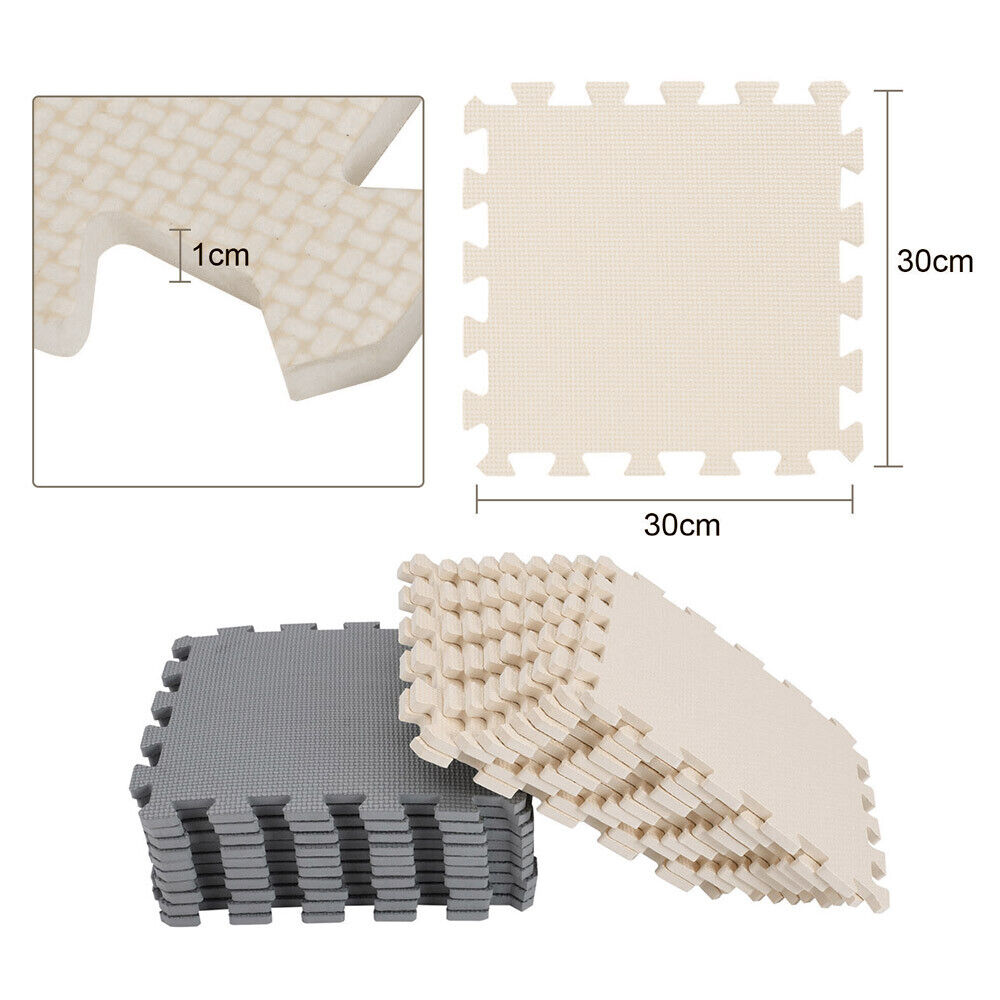 20 Large Soft Foam EVA Kids Floor Mat Jigsaw Tiles Interlocking Garden Play Mats — image 11