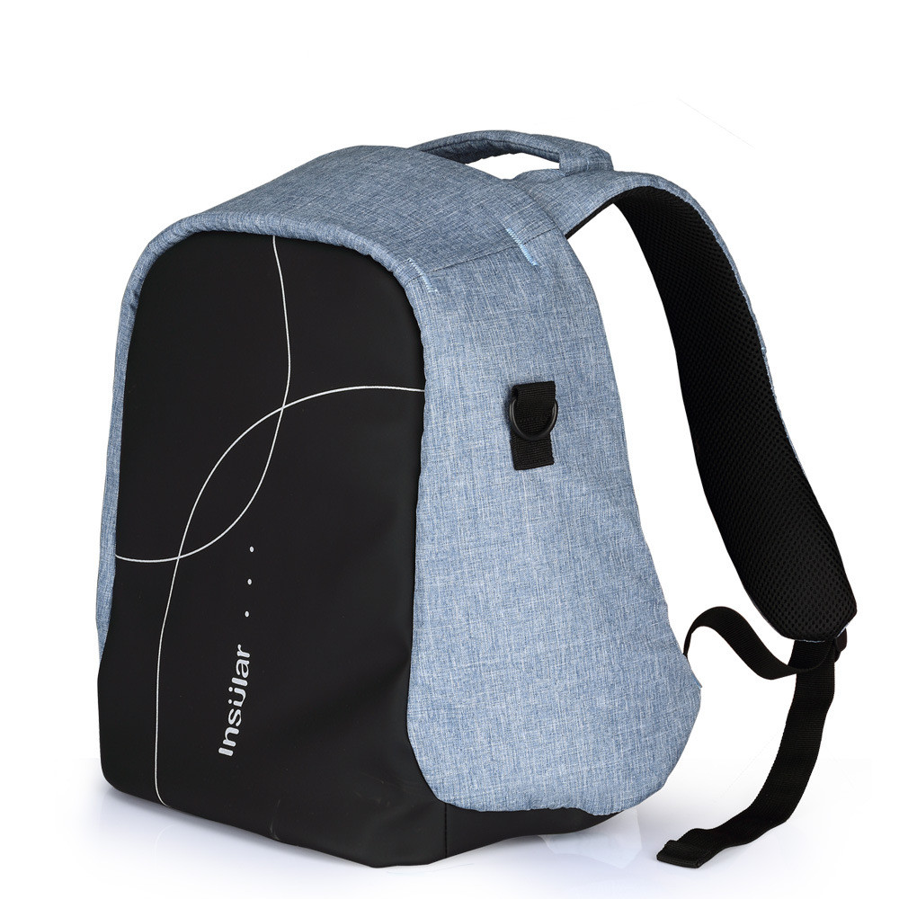 Multifunctional Large capacity Waterproof Shoulder Bag Blue - Shop at LoveMi