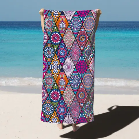 Absorbent Quick-drying Microfiber Bath Towel for Swimming
