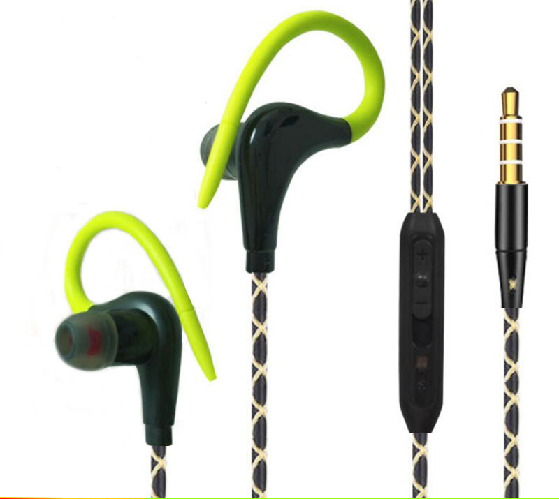 Crystal Snakeskin Leather Cable For Hanging Ear Headphones - Image 2