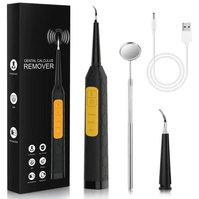 Household 3 speed Electric Toothbrush USB Charging Black - Shop at LoveMi