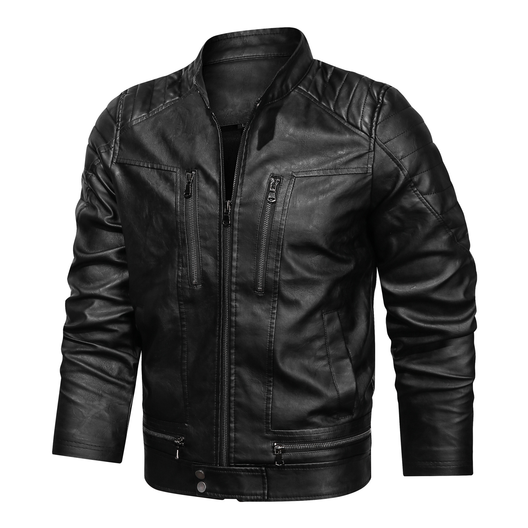 Title 4, Neue PU Herren Jacke Motorrad Rennanzug Stilvol...