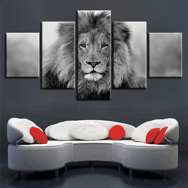 Decorative Painting Canvas Painting Spray-painted Bedroom Mural Hanging Wulian Painting Core