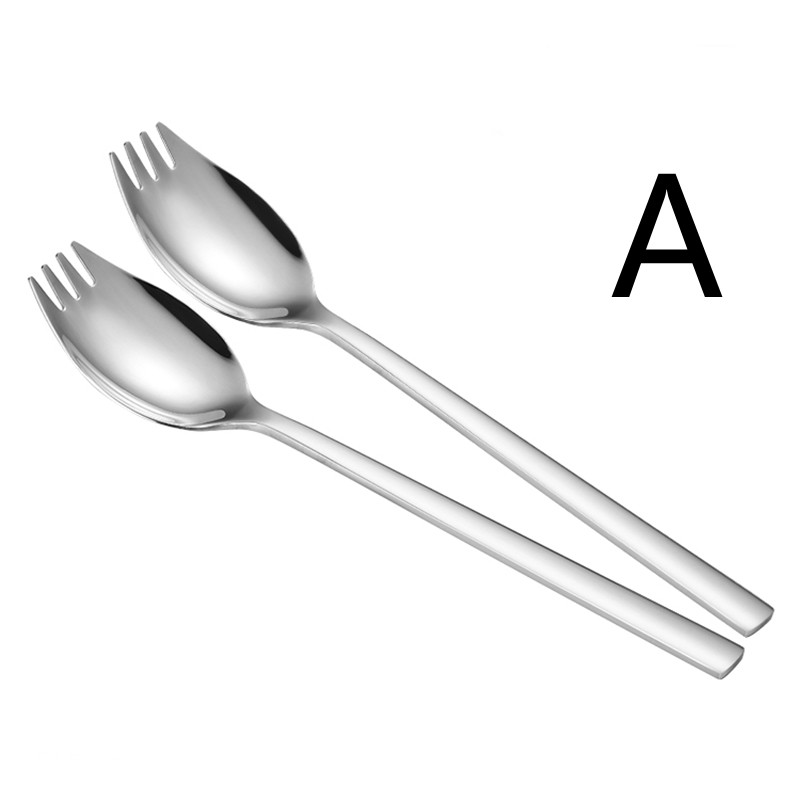 Title 3, Stainless Steel Western Food Dual-purpose Fork ...