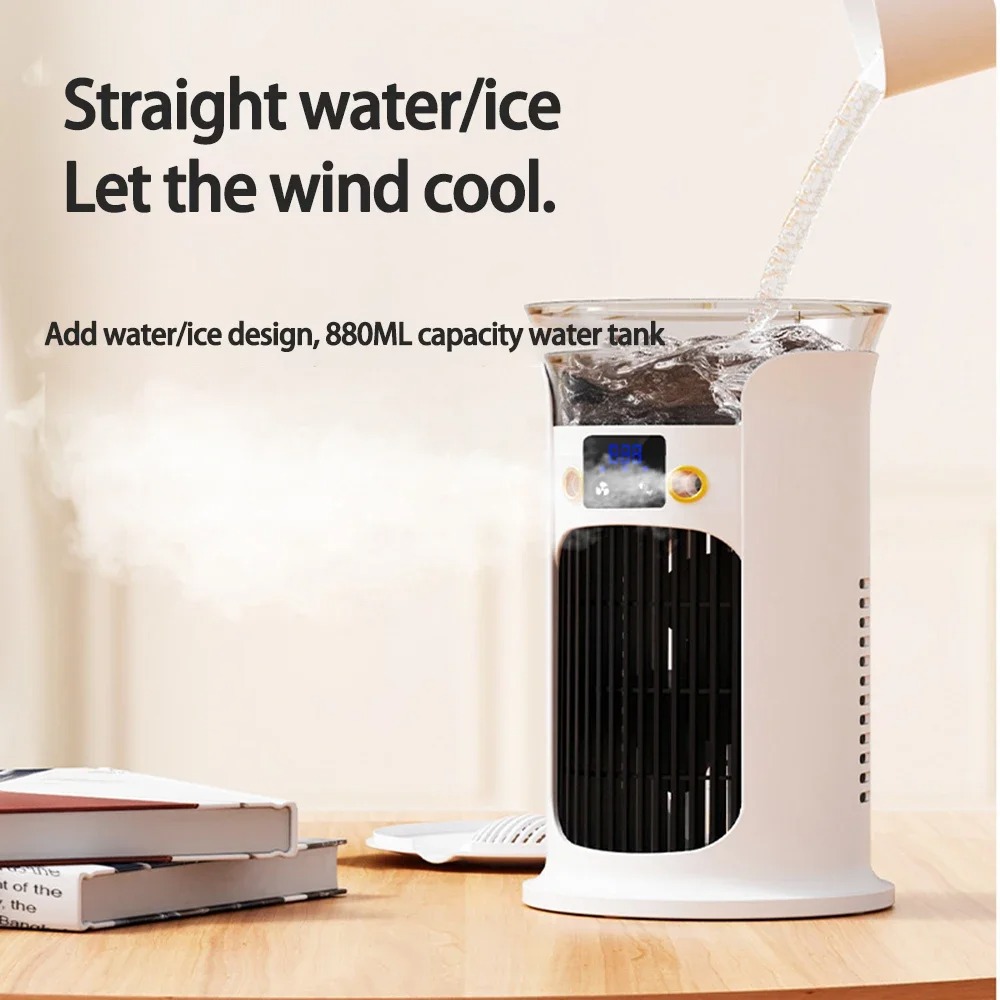 Mini USB Desktop Air Cooler Fan Suitable For Home, Room,