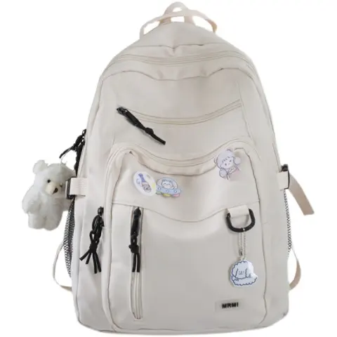 Backpack School Bag Girls Students Schoolbag High Capacity Multi-pocket