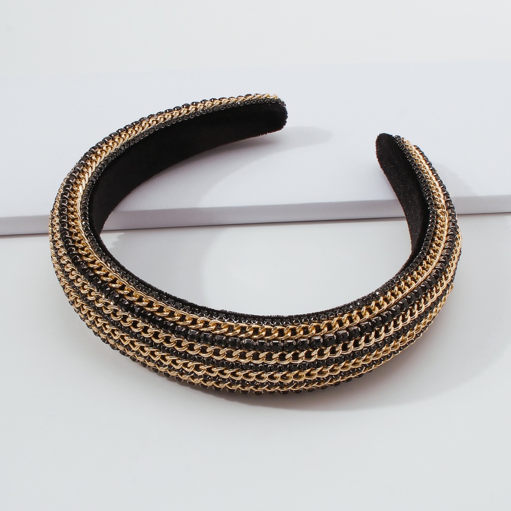 Hair Band Female Ins Simple Wind Velvet Press Hair New Headband
