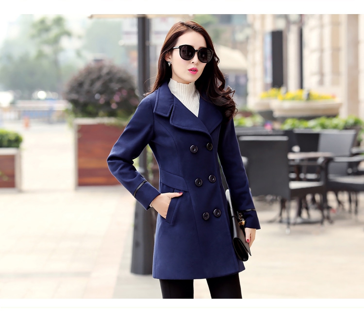 Jacket Silhouette Autumn And Winter Wool Coat
