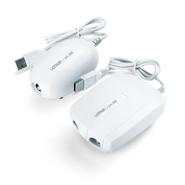 Aquarium AirPump Mini Compressor Single And Double Outlet Aquarium Aquarium Fish Tank OxygenPump White - Shop at LoveMi