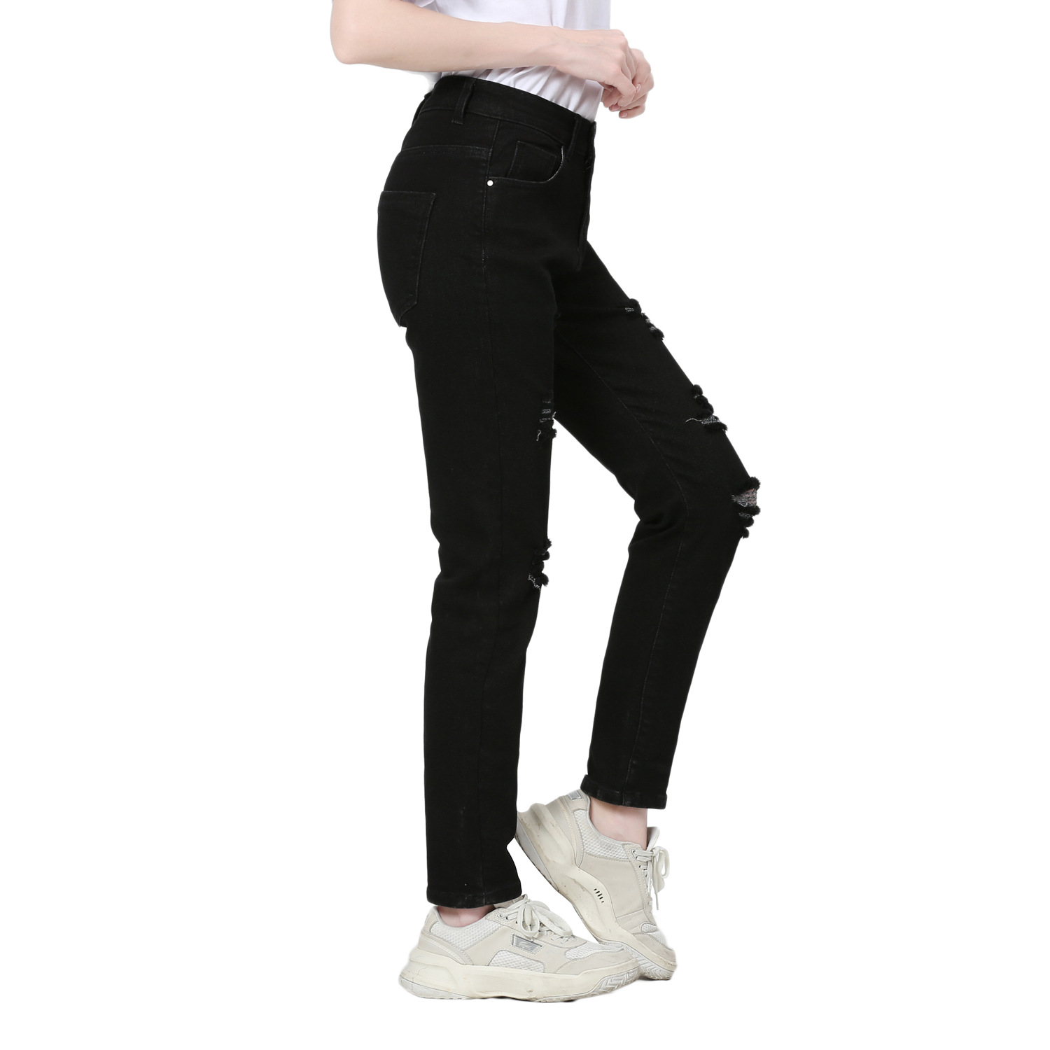 Title 5, European And American Cross-border Jeans Autumn...