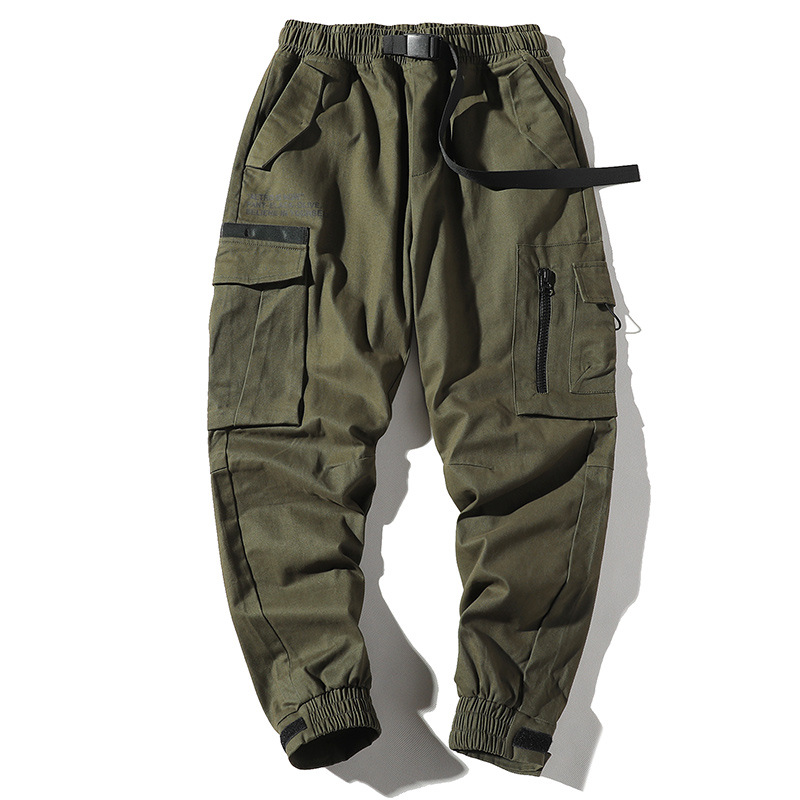 Title 6, Pantalones cargo holgados de hombre con múltipl...