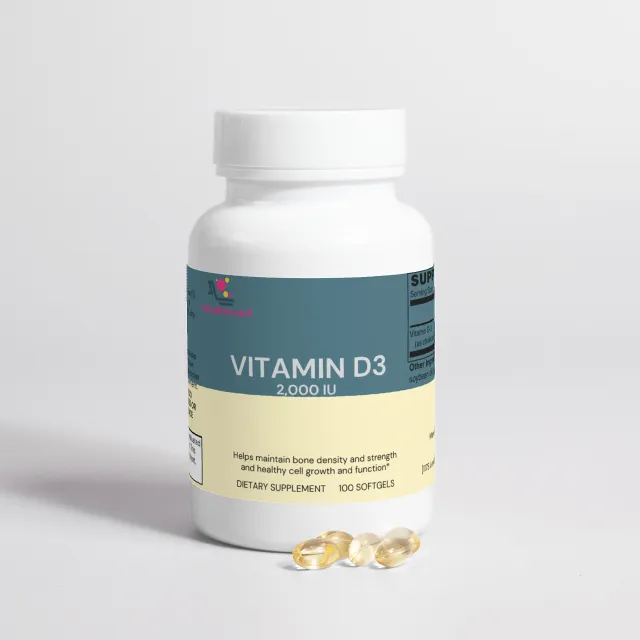 Vitamin D3 2000 IU For Women Bone Strength, Hormonal Balance, And Immune Support Vitamin D3 - Shop at LoveMi