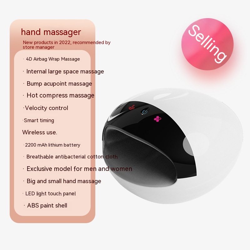 Electric Hand Massager – Multifunctional Kneading Massage for Fingers, Palm & Wrist - Image 2