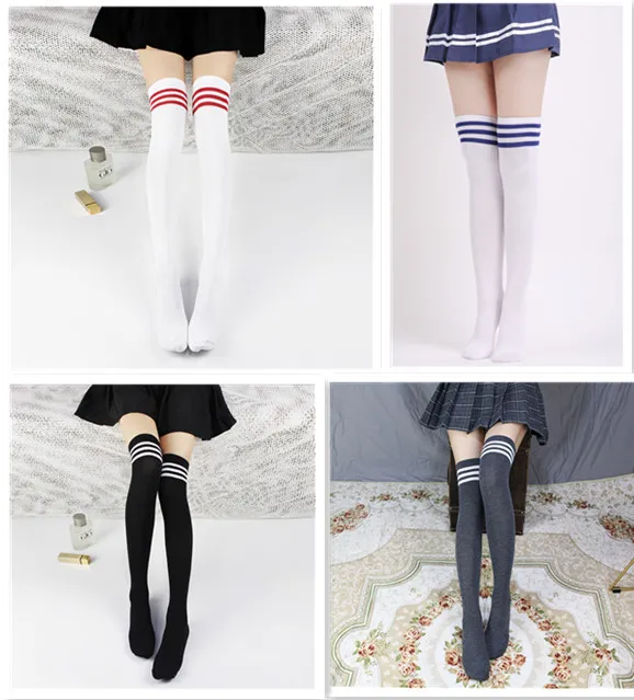 High-top thigh socks - Set2