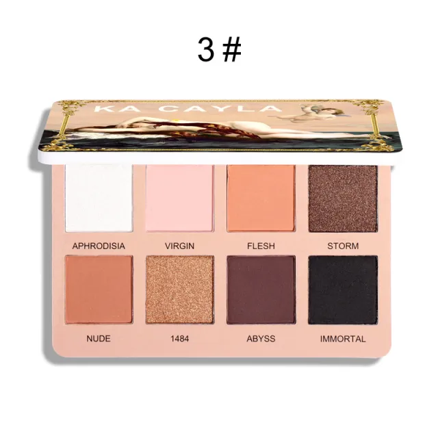 Creative Matte Pearl Glitter Eyeshadow Palette 3 Style - Shop at LoveMi