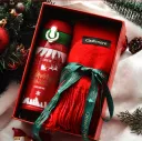 Red And Scarf Set
