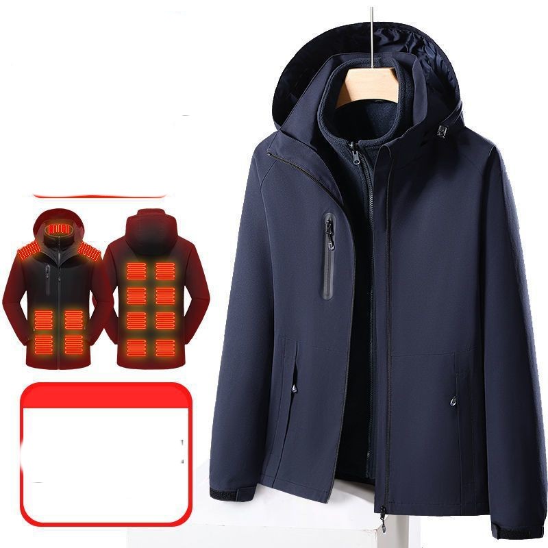 Title 6, Smart Electric Heating Shell Jacket Three-in-one