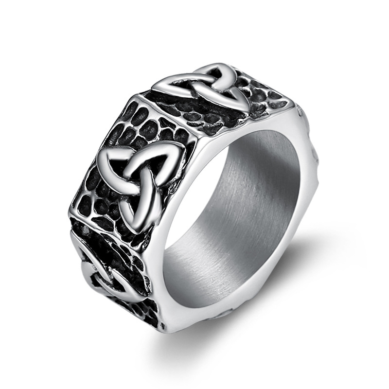 Title 5, Creative Cool Stainless Steel Jewelry Street Ring